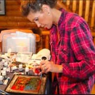 Los Angeles based artist, Sheila Wenzel-Ganny