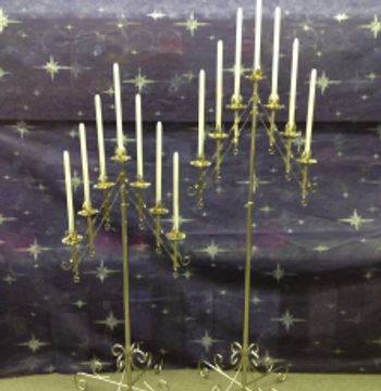 7 light Candelabra Set of 2