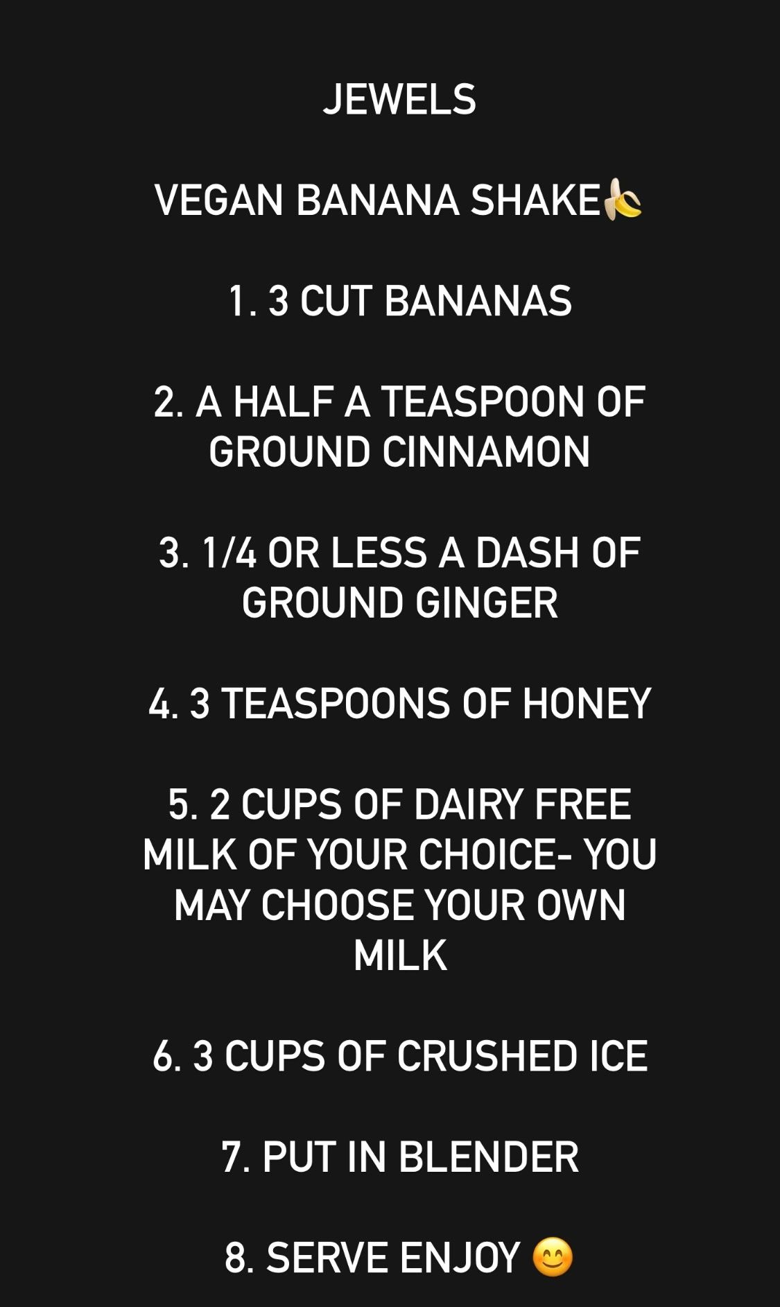 It’s easy to make! Jewel’s healthy “Banana Shake is loaded with proteins and antioxidant properties