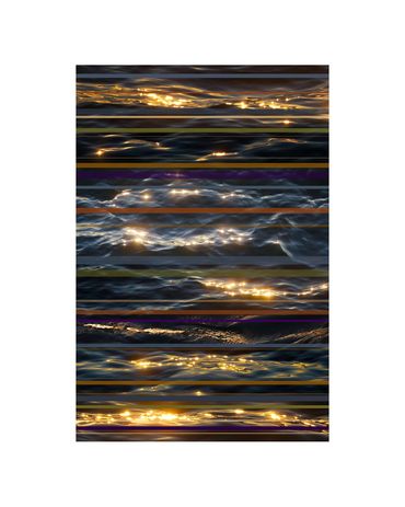 Wormhole, photographic collage abstract fine art space travel outer space futuristic photography