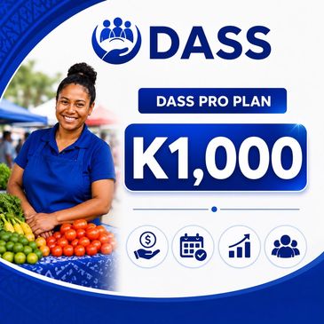 Woman smiling with fresh produce and DASS pro plan offer.