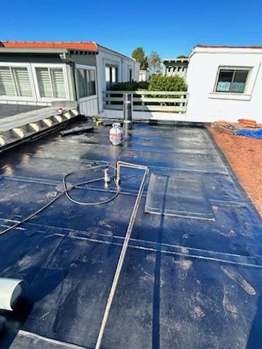 Image of a roof repair.