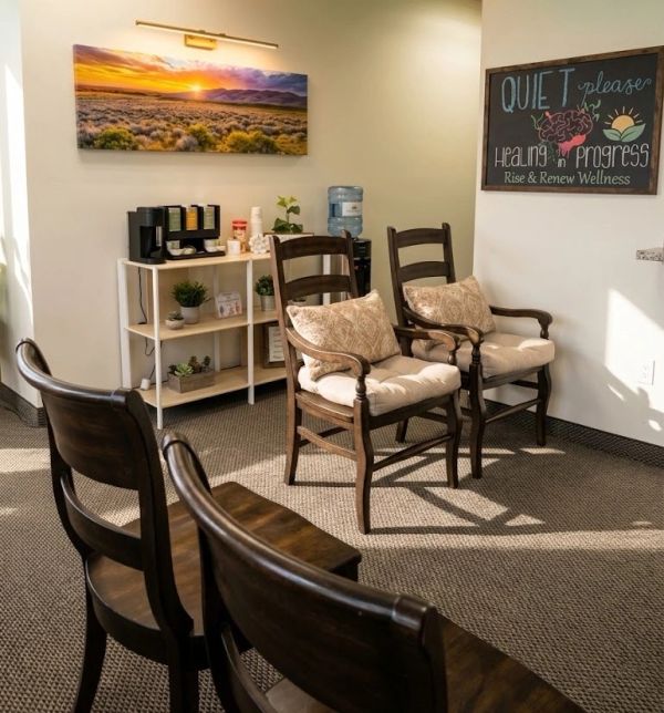 Rise and Renew Wellness offers in office therapy in Glendale, AZ in the West Valley near Arrowhead T