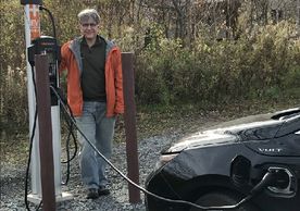 EV Charging Station, Kauneonga Lake, nY