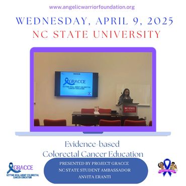 Project Gracce on the campus of NC State University on April 9.