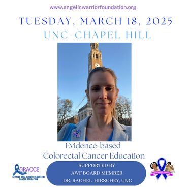 Dr. Rachel Hirschey (AWF Board member ) was in attendance to support student ambassadors presenting