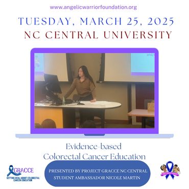 Project Gracce on the campus of NC Central University on March 25.