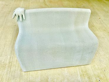 Helping hand Love seat bench!