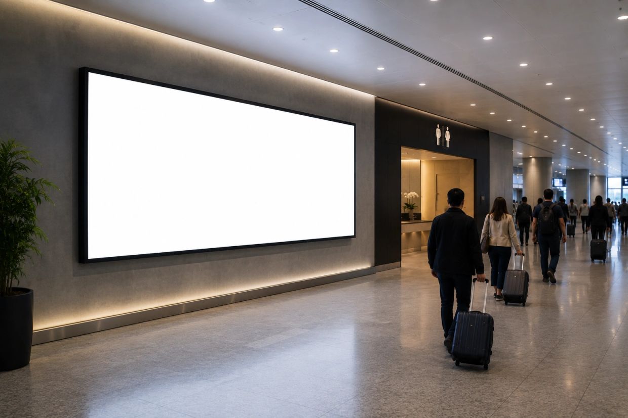 Publicidade em painéis de LED nas capitais do Brasil.