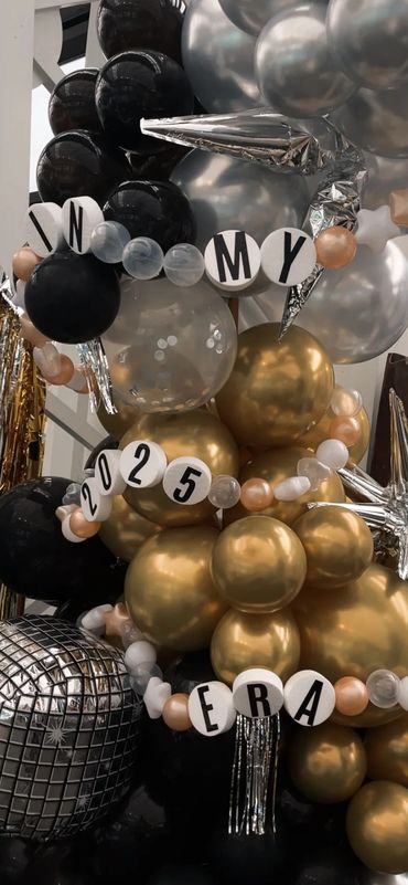 taylor swift themed party, in my era, eras tour balloon arch