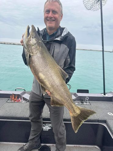 Spawning King Salmon Port Washington Charter Fishing Port Washington Fishing Charters Ninja Charters