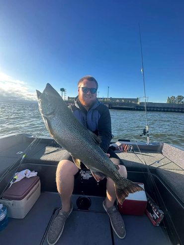 Port Washington Charter Fishing, Port Washington Fishing Charters, Ninja Charters. King Salmon.