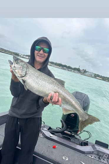 Port Washington Charter Fishing, Port Washington Fishing Charters, Ninja Charters. King Salmon.