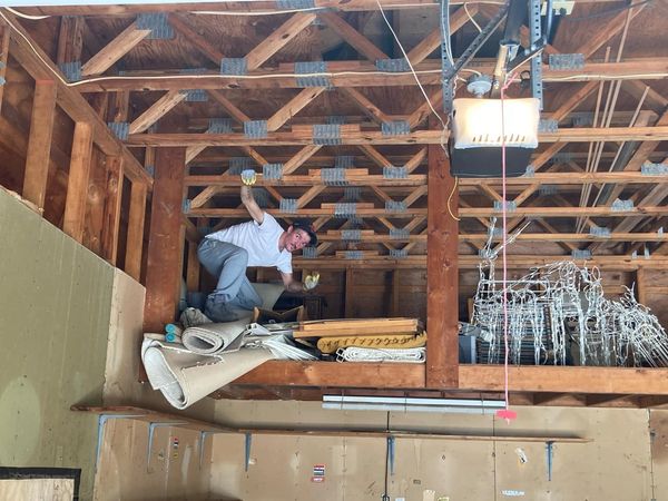 me doing a garage attic cleanout in warwick rhode island