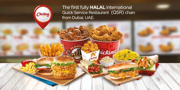 The first fully HALAL international Quick service restaurant (QSR) chain.