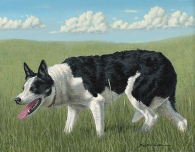 Painting by Michael Walker