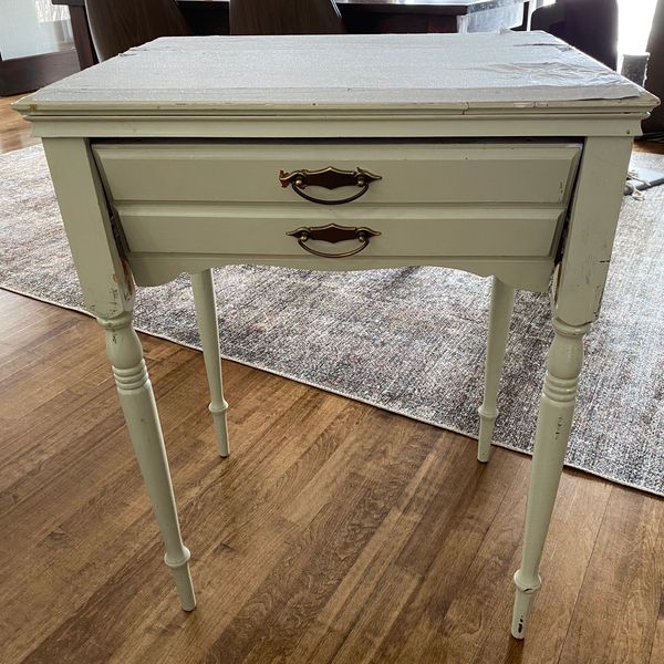 Sewing Table Before