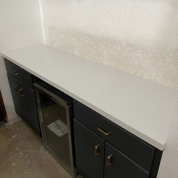 Doors, drawers, and cabinets painted