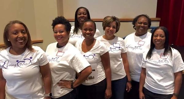 Loving Me 1st volunteers and founder! All smiles!