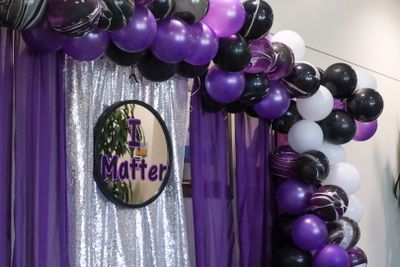 2022 Girl’s 'I Matter!' Conference Ballon arch and decorations! 