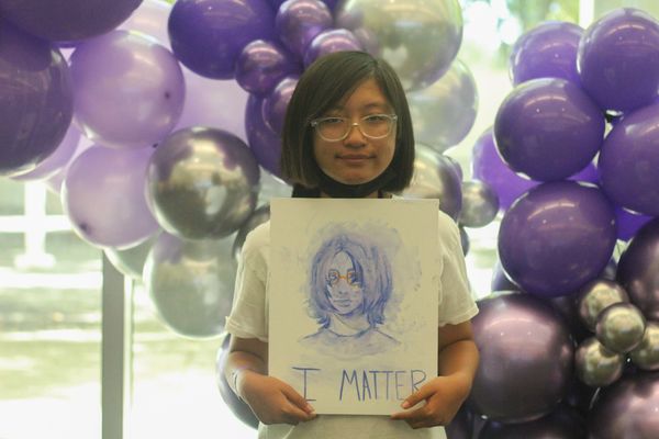 6th Annual 'I Matter' Girl's Conference with beautiful self-expression piece! Great talent!