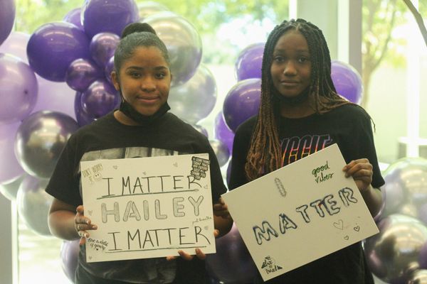 Smiles! Our mentees at the 6th Annual 'I Matter' Girls Conference!