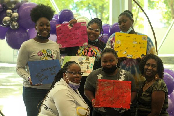 6th Annual 'I Matter' Girls Conference with moms, sisters, nieces, cousins, and friends