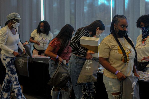 Giveaways for our mentees at the 6th Annual 'I Matter' Conference!