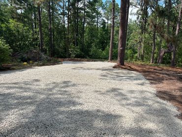 Customer wanted a Gravel Pad
