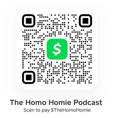 Cash App QR Code for gay latino lgbtq podcasts
