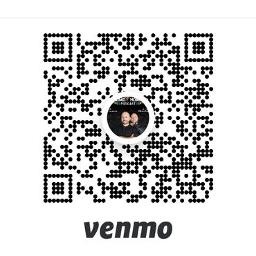 Venmo QR Code for gay latino lgbtq podcasts