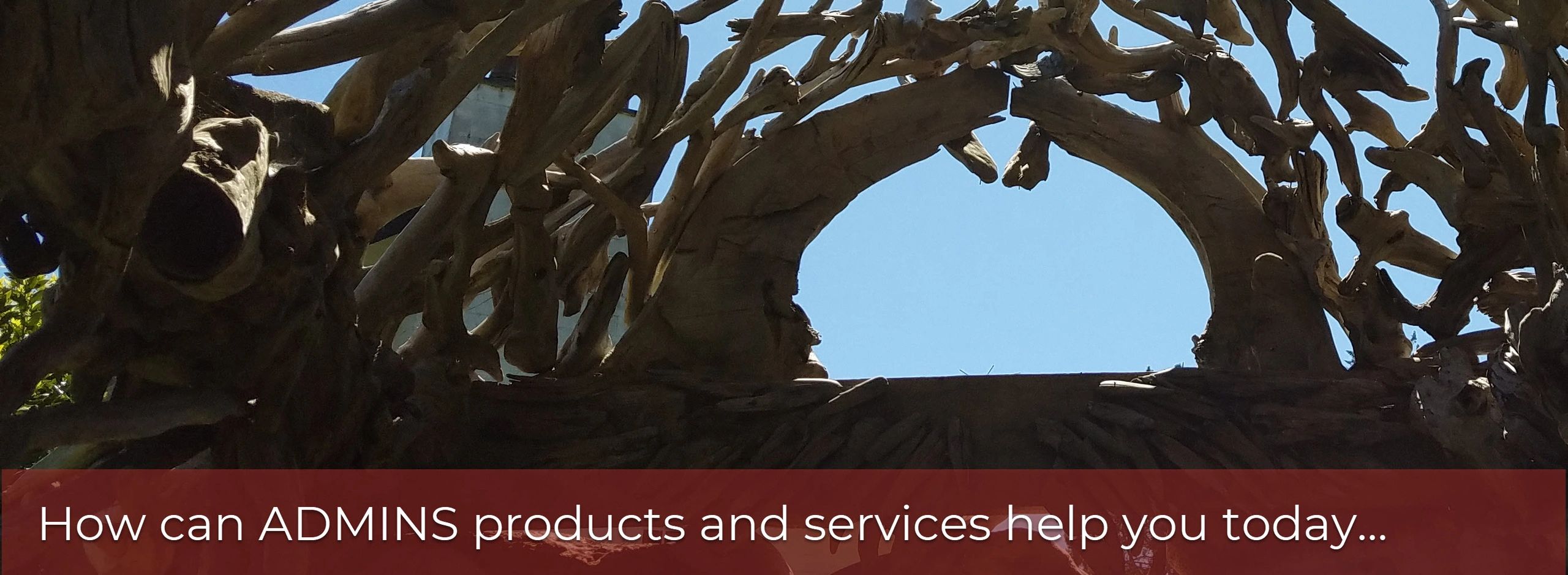 How can ADMINS products and services help you get through the tangle and into the bright sky
