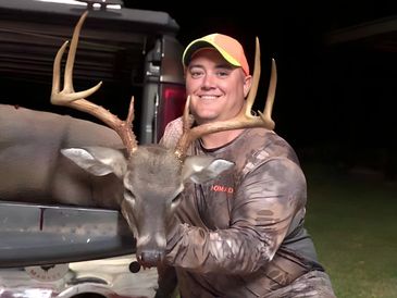 Phillip Holmes an his 2022 harvest.