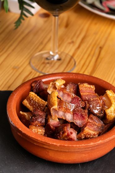 Torreznos de Soria con mahonesa de piparras
RESTAURANTE 11
El Álamo / Madrid