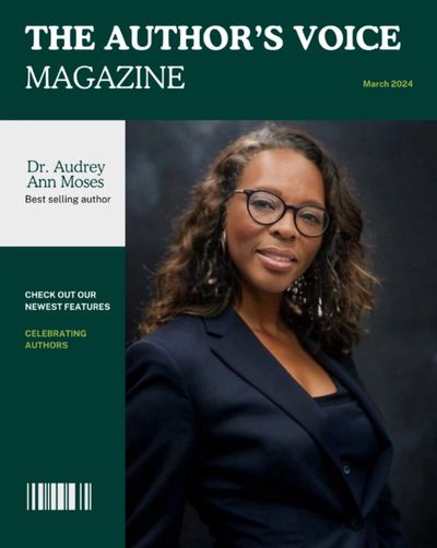 Dr Moses cover of The Author's Voice Magazine