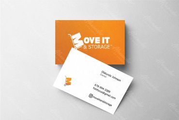 Move It & Storage business card