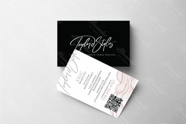 Taylor'd Styles business card