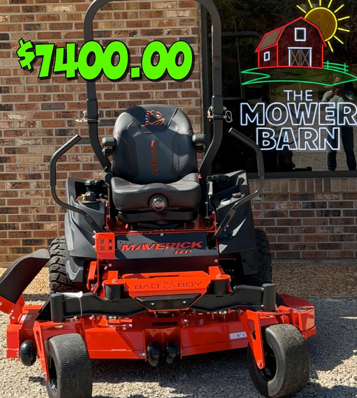 2026 BAD BOY MAVERICK HD 60 INCH KAWASAKI POWERED FOR $7400.00