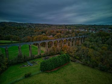 Pontcysyllte Aqueduct, Llangollen, Wales.