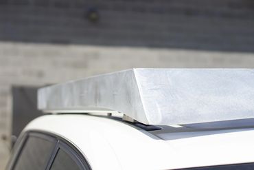 Employee made custom aluminum roof rack