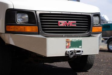 Employee made custom aluminum bumper