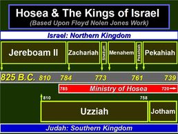 Thumbnail of "Hosea & The Kings of Israel" chart