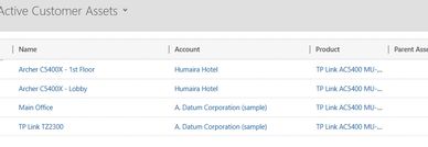 Customer Asset Management