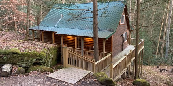 Shady Brook Climber Cabin at the Red River Gorge