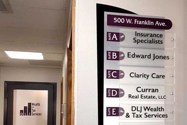 Custom Apartment Signs