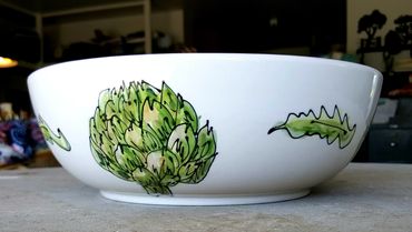 Artichoke bowl 12"