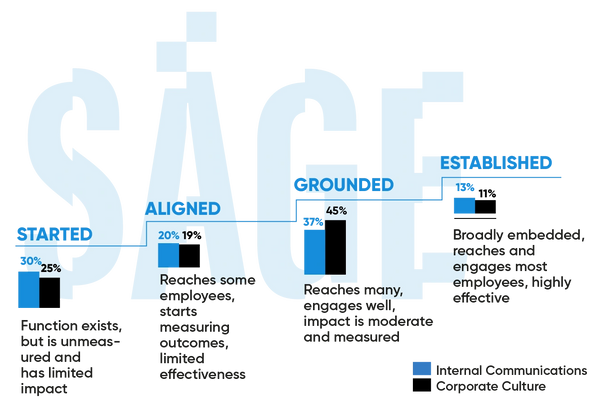 Gulf Companies’ Maturity Level by SAGE Maturity Model, Sage XP consultancy