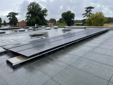 Solar PV Panel Installation in Suffolk by Enietherm.