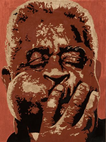 Dizzy Gillespie 3 X 4 painting