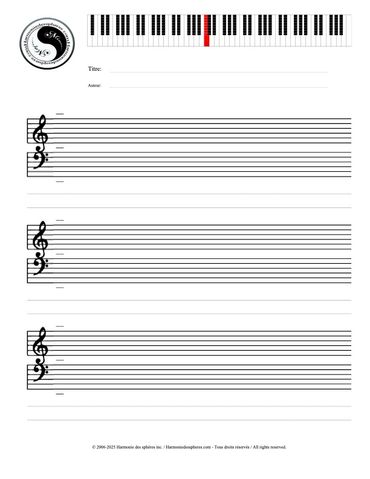 Harmonie des sphères
Clé universelle musicale - Musique théorie
Sylvain Lalonde président fondateur